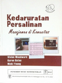 KEDARURATAN PERSALINAN Manajemen di Komunitas