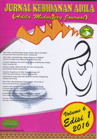 JURNAL KEBIDANAN ADILA (ADILA MIDWIFERI JOURNAL)